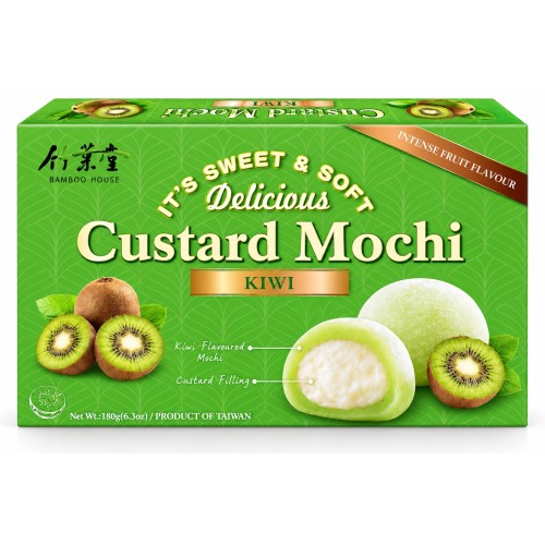 Моти, с заварным кремом, киви (BH Custard Mochi Kiwi)