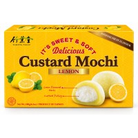 Mochi kreemitäidisega, sidrun (BH Custard Mochi Lemon)