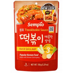 Tteokbokki kaste, terav (Tteokbokki Sauce Hot and Spicy, Sempio)