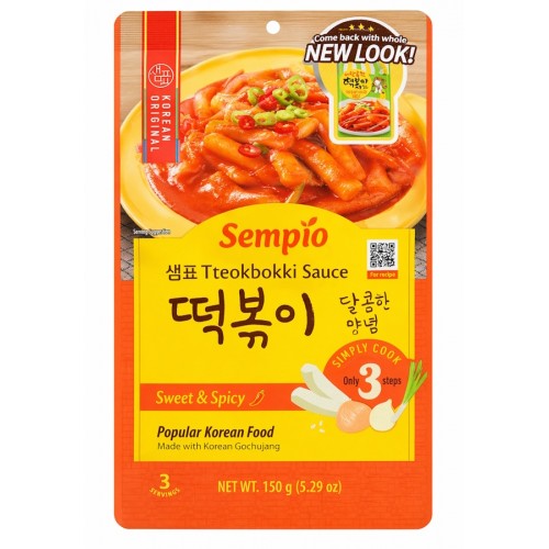 Tteokbokki kaste, magus terav (Tteokbokki Sauce Sweet and Spicy, Sempio) - 150 g