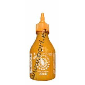 Sriracha Mayonnaise Sauce, vegan (Flying Goose) Sriracha Mayonnaise Sauce, vegan (Flying Goose)