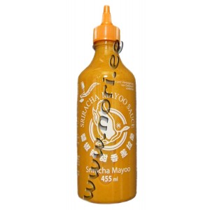 Sriracha Mayonnaise Sauce, vegan (Flying Goose) Sriracha Mayonnaise Sauce, vegan (Flying Goose)