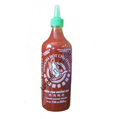 Teravamaitseline chillikaste Sriracha (Flying Goose)