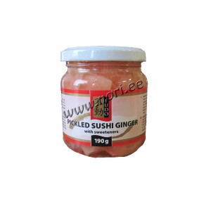 Маринованый имбирь для суши, розовый (Fudo) Маринованый имбирь для суши, розовый (Fudo)