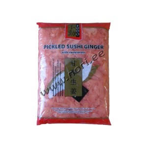 Маринованый имбирь для суши, розовый (Fudo) Маринованый имбирь для суши, розовый (Fudo)
