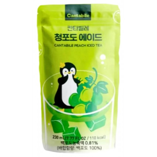 Viinamarjamaitseline jook (Cantabile Green Grape Ade)