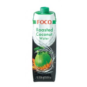 Кокосовая вода со вкусом жаренного кокоса (Foco)