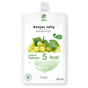 Konjac rohelise viinamarja maitsega zelee (Jelly.B) Konjac rohelise viinamarja maitsega zelee (Jelly.B)
