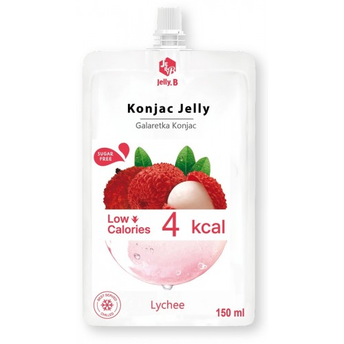 Konjac lychee maitsega zelee (Jelly.B)