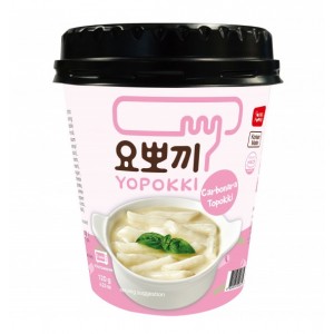 Topokki Carbonara kastmes (Young Poong Carbonara Topokki Cup) Topokki Carbonara kastmes (Young Poong Carbonara Topokki Cup)