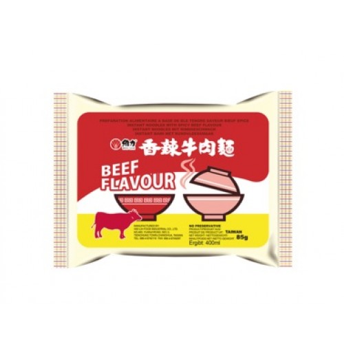 Лапша со вкусом говядины, острая (Wei Lih Beef)