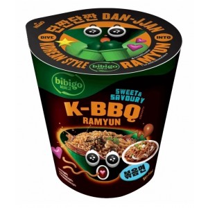 Kiirnuudlid, K-BBQ, magus ja soolane (Bibigo Sweet and Savoury K-BBQ Ramyun Cup)