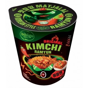 Kiirnuudlid, Kimchi, terav (Bibigo Kimchi Ramyun Cup)