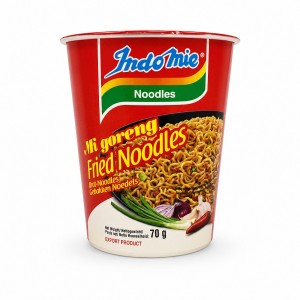 Praetud kiirnuudlid, Mi Goreng, kesk.teravus (Indomie, Mi Goreng, Fried Noodles CUP)