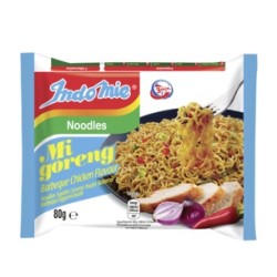 Kiirnuudlid BBQ kanaliha maitsega, keskmine teravus (Indomie, BBQ Chicken)