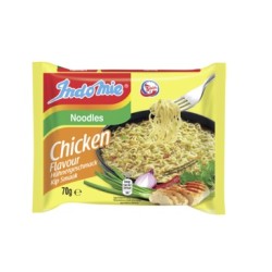 Kiirnuudlid kanaliha maitsega, kesk.teravus (Indomie, Chicken flavour)