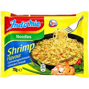 Instant Noodles Shrimp flavour (Indomie)