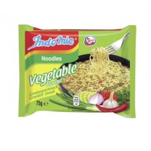 Лапша со вкусом овощей, средняя острота  (Indomie, Vegetable flavour)