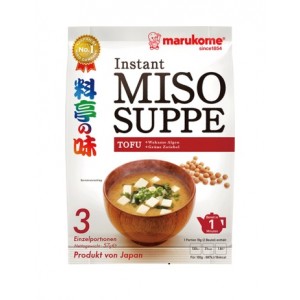 Kiir misosupp Tofu, 3 portsioni (Marukome Tofu Style)