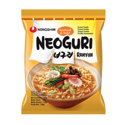 Kiirnuudlid, mereannid, keskmine teravus (Nongshim Neoguri Ramyun, Mild)