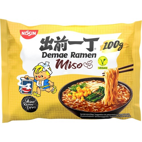 Instant Noodles Demae Ramen Miso (Nissin)
