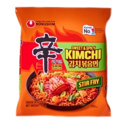 Kiirnuudlid, Kimchi, Magus ja vürtsikas, väga terav (Nongshim Kimchi Sweet and Spicy Ramyun)