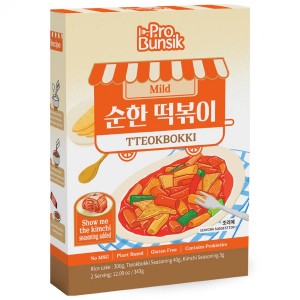 Токпокки с соусом (Pro Bunsik Tteokbokki Mild)