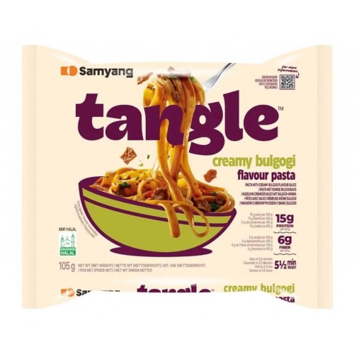 Kiirnuudlid, bulgogi kreemjas maitsega (Samyang Tangle Creamy Bulgogi)