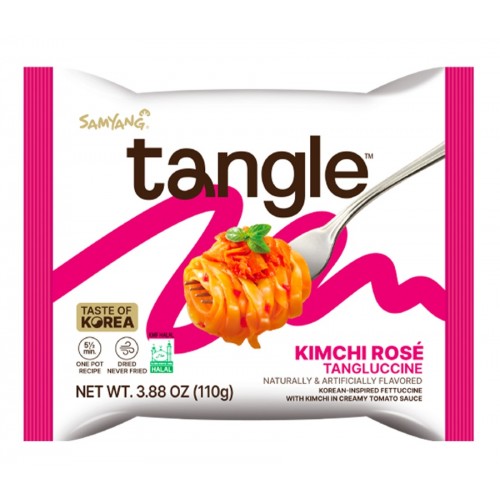 Kiirnuudlid, kimchi ja tomati kaste maitsega (Samyang Tangluccine Kimchi Rose)