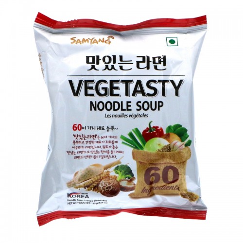 Вегетарианский рамен (Samyang Vegetasty noodle soup)