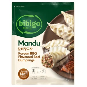Gyoza BBQ, with beef and vegetables, Bibigo (frozen)