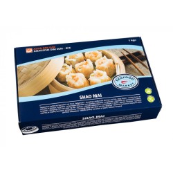 Shumai kala ja  krevettidega, 50tk (külmutatud)