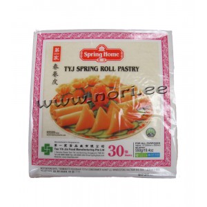 Kevadrulli taigen, 30 lehte, 25x25cm (külmutatud) Kevadrulli taigen, 30 lehte, 25x25cm (külmutatud)