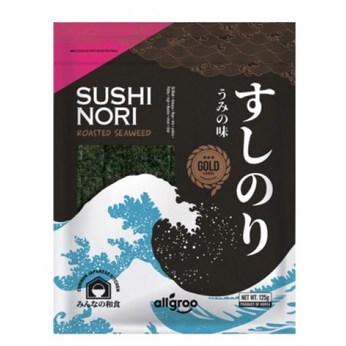 Sushi nori sheets, 50 sheets (Allgroo)