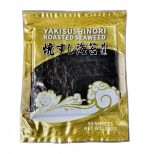 Sushi norilehed, gold, 50 lehte (Seasung) Sushi norilehed, gold, 50 lehte (Seasung)