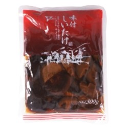 Sojakastmega marineeritud shiitake