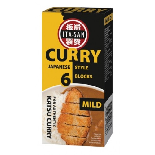 Jaapani karri, plokis (Ita-San Curry Blocks Mild)