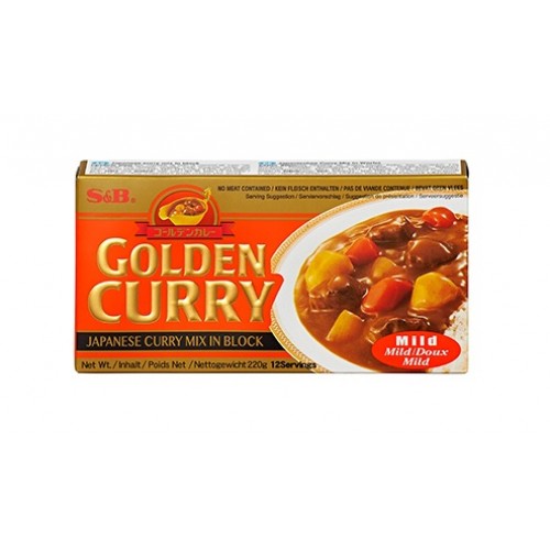 Японское карри, слабо острый (S&B Curry Mild)
