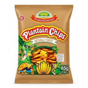 Jahubanaani krõpsud, magusad (Tropical Gourmet)