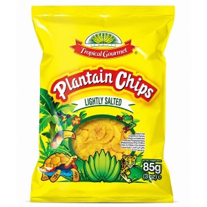 Jahubanaani krõpsud, kergelt soolatud (Tropical Gourmet)