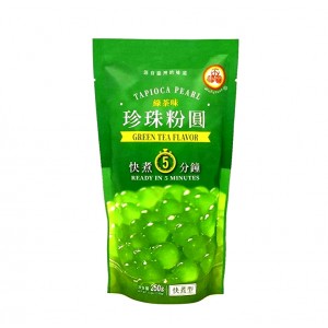 Шарики тапиоки, зелёный чай (WFY)