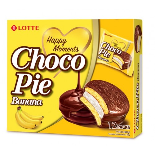 Choco Pie koogikesed, banaan