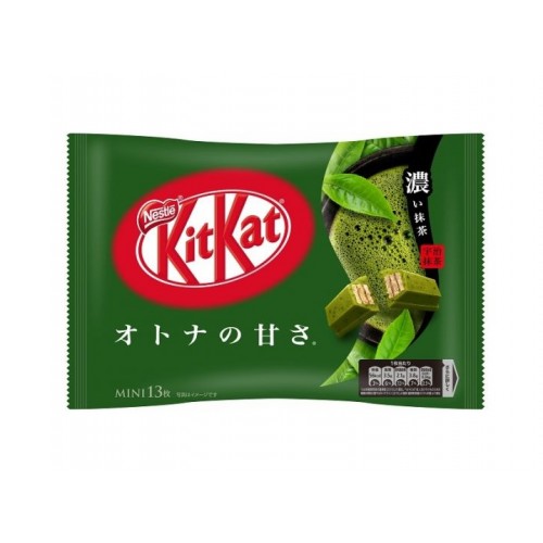 KitKat сильный вкус зелёного чая