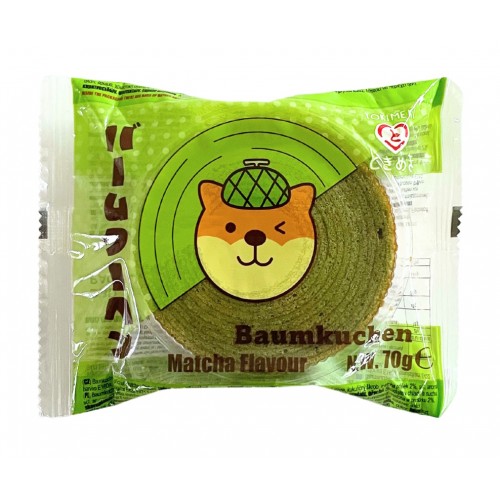 Baumkuchen, matcha maitsega (Baumkuchen Matcha Tokimeki)