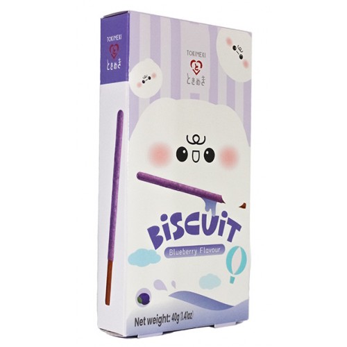 Küpsisepulgad mustika maitsega (Tokimeki Biscuit Stick Blueberry)