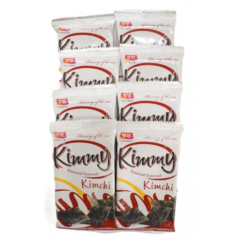Nori krõpsud merevetikatest, kimchi