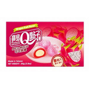 Kakaomochi draakonivilja maitsega (Cacao Mochi Dragon Fruit Flavor, RFF)