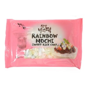 Рисовые конфеты Моти, цветные кубики (Hwagwaabang Rainbow Mochi Color Mix)