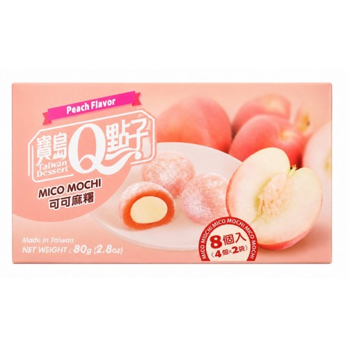Kakaomochi virsiku maitsega (Cacao Mochi Peach Flavor, RFF)