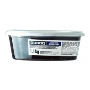 Boba pärlid, mustika maitsega